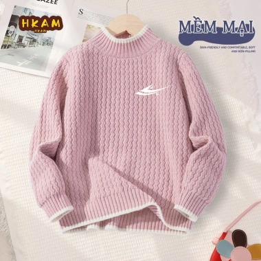 Áo len bé trai HKAM mùa thu đông ấm áp, unisex, giá ưu đãi 250.000đ - 325.000đ 8