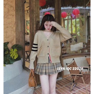 Áo len cadigan thom siu QCL1 freesize siêu mềm thời trang chỉ 399.000₫ 4