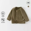 Áo len cardigan bé rừng Pháp cotton dệt kim mềm mại thu đông Hàn Quốc 8