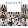Áo len Cardigan buộc dây chống nắng METUBE, khăn choàng voan Jacquard, áo khoác ngoài mỏng sang trọng - 123.768₫ 2