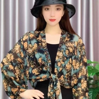 Áo len Cardigan buộc dây chống nắng METUBE, khăn choàng voan Jacquard, áo khoác ngoài mỏng sang trọng - 123.768₫ 6 Áo len Cardigan buộc dây chống nắng METUBE, khăn choàng voan Jacquard, áo khoác ngoài mỏng sang trọng - 123.768₫ 6