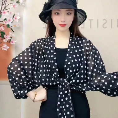 Áo len Cardigan buộc dây chống nắng METUBE, khăn choàng voan Jacquard, áo khoác ngoài mỏng sang trọng - 123.768₫ 19 Áo len Cardigan buộc dây chống nắng METUBE, khăn choàng voan Jacquard, áo khoác ngoài mỏng sang trọng - 123.768₫ 19