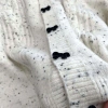 Áo len cardigan dài tay cúc nơ tiểu thư, giao Tết, hàng QC Loại 1 SP387 - 209k 2