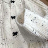 Áo len cardigan dài tay cúc nơ tiểu thư, giao Tết, hàng QC Loại 1 SP387 - 209k 5