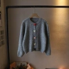 Áo len cardigan dài tay cúc trái tim mềm mịn, thu đông NGOMINH SP393 – 179.000đ 7