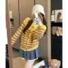 Áo len cardigan dài tay kẻ sọc mềm mịn QCCC KUNKUN SP390 - Giá chỉ 169.000₫ 3