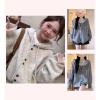 Áo len cardigan dài tay mũ chùm thời trang thu đông KUNKUN SP388 - giảm giá 179k