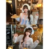 Áo len cardigan Fair Isle dệt kim dày cho học sinh mùa thu đông Giá 250.000₫