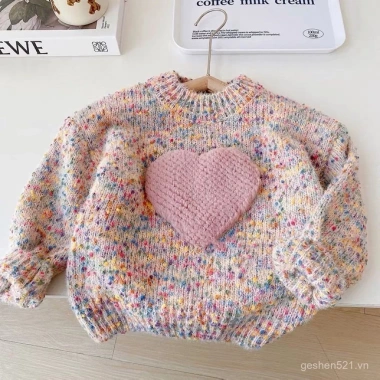 Áo len Cardigan ngọc trai trẻ em bé gái giảm 50% - Mùa xuân thu 2.024 4 Áo len Cardigan ngọc trai trẻ em bé gái giảm 50% - Mùa xuân thu 2.024 4