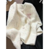 Áo len cardigan trắng thêu nơ hồng, form rộng, lông mềm, dễ thương – Giá giảm còn 280.000 VND 8