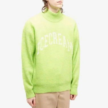 Áo len cổ lọ Billionaire Boys Club mock neck xanh lá giá ưu đãi 2.49 triệu - chính hãng