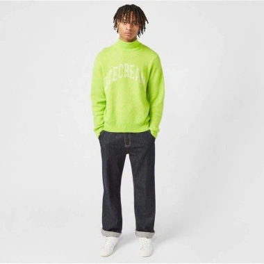 Áo len cổ lọ Billionaire Boys Club mock neck xanh lá giá ưu đãi 2.49 triệu - chính hãng