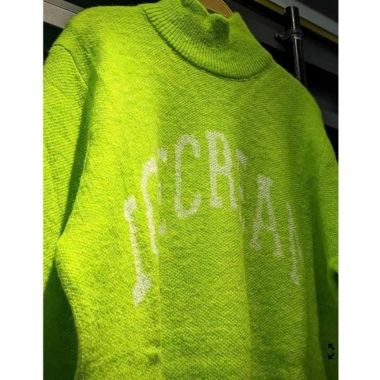 Áo len cổ lọ Billionaire Boys Club mock neck xanh lá giá ưu đãi 2.49 triệu - chính hãng