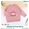 Áo len cổ tròn hình gấu dài tay bé 6-13kg (3-36M) - mẫu DA1.640 DA2.268, giảm 21%