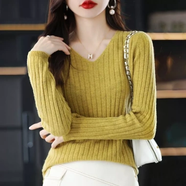 Áo len cổ V dài tay phong cách phương Tây, thanh lịch, mặc ngoài - Giá ưu đãi 209.520₫ 8 Áo len cổ V dài tay phong cách phương Tây, thanh lịch, mặc ngoài - Giá ưu đãi 209.520₫ 8