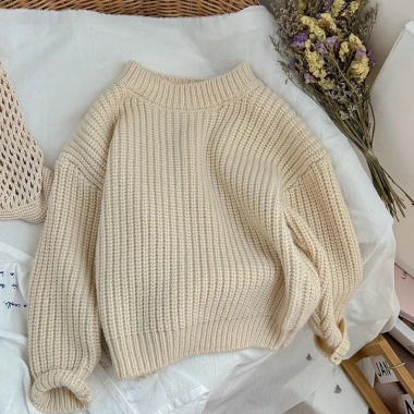 Áo Len Dày Bé Trai Phong Cách Hàn Quốc Cổ Tròn Thời Trang Mới Giá ưu đãi 170.896₫ 8