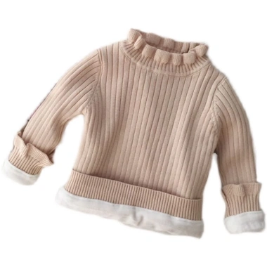 Áo Len Dày Dệt Kim Mùa Đông Bé Gái - Chui Đầu, Sơ Mi Cotton, 222.195 VND 5