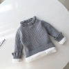Áo Len Dày Dệt Kim Mùa Đông Bé Gái - Chui Đầu, Sơ Mi Cotton, 222.195 VND 9