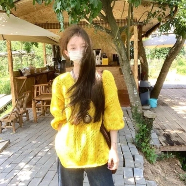 Áo len dệt kim Hàn Quốc thiết kế năng động, thời trang thu đầu, giá chỉ 142.560₫ 7