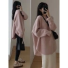 Áo len dệt kim mùa đông dáng rộng cổ tròn đuôi tôm dày dặn KUNKUN SP69 - Giá 199.000₫ 3