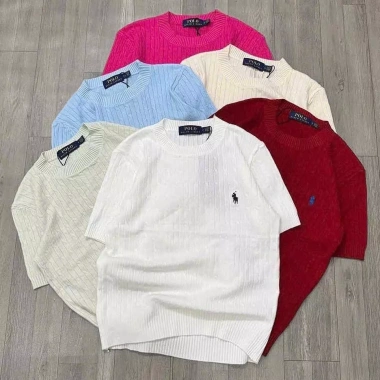 Áo len dệt kim thêu nhí tay ngắn PL - Phong cách trẻ em, giá ưu đãi 330.000đ 7 Áo len dệt kim thêu nhí tay ngắn PL - Phong cách trẻ em, giá ưu đãi 330.000đ 7