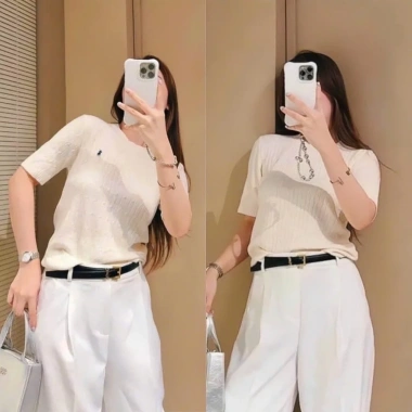 Áo len dệt kim thêu nhí tay ngắn PL - Phong cách trẻ em, giá ưu đãi 330.000đ 19 Áo len dệt kim thêu nhí tay ngắn PL - Phong cách trẻ em, giá ưu đãi 330.000đ 19