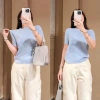 Áo len dệt kim thêu nhí tay ngắn PL - Phong cách trẻ em, giá ưu đãi 330.000đ 20
