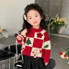 Áo len đỏ Giáng Sinh Noel cho bé trai, bé gái - cao cấp, giá ưu đãi 59.304₫ 3