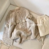 Áo len hoa nở nơ ALHNDN - Thiết kế tinh tế, ấm áp, giảm giá 540k chỉ 680k 4