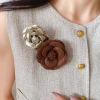 Áo len hoa trâm nhung da vintage phong cách tinh tế, thiết kế độc đáo cho mùa thu - Giá chỉ 48,598₫