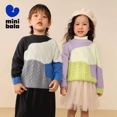 Áo len Minibala mùa đông sành điệu, ấm áp, thoải mái cho bé trai và bé gái, Giá 702.000 VND 3 Áo len Minibala mùa đông sành điệu, ấm áp, thoải mái cho bé trai và bé gái, Giá 702.000 VND 3