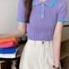 Áo len montoghi mỏng dáng croptop cổ bẻ - Siêu nhẹ, thời trang, giá chỉ 89.700đ 8