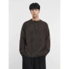 Áo Len Nam Cổ Henley Nút Cài Hàn Quốc - Dày Form Rộng Thu Đông YIZHI 800k 3