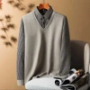 Áo Len Nam Trung Niên Lót Nỉ Nhung Mềm Mịn, Menswear Cao Cấp Giá 199.000₫ 3