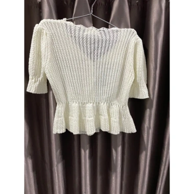 Áo len nhà Mai dạng form S,M co dãn chất len, mặc thoải mái, giảm còn 350.000 VND 5