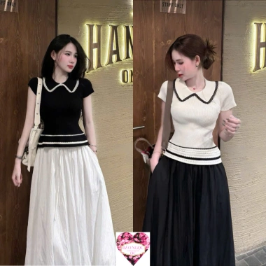 Áo Len Nữ MTG Bèo Pha Gấu Phom Nhỏ Quảng Châu Cao Cấp - Giá Sale 256.500đ