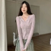 Áo len nữ thu đông dệt kim nhún eo ôm body sexy, quyến rũ KHOSI SP199 giá 139k 10