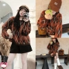 Áo Len Nữ Trám Kẻ Cao Cấp Loại 1 - Chất Dày Dặn, Mềm Đẹp, Siêu HOT Giá 380.000₫