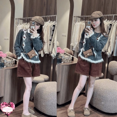Áo Len Nữ Trám Nơ Nổi Dày Mềm Mịn Form Vừa Tôn Dáng Quảng Châu 427.500₫ 2 Áo Len Nữ Trám Nơ Nổi Dày Mềm Mịn Form Vừa Tôn Dáng Quảng Châu 427.500₫ 2