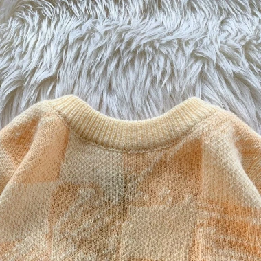 Áo Len Oversized Retro Thu Đông Mềm Mại Dễ Thương Giảm Giá 18% Từ 355k Đến 291k 6