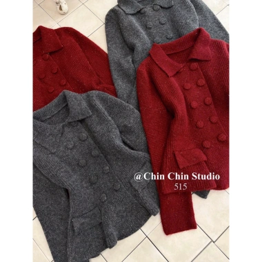 Áo Len Peplum Khuy Bọc Cao Cấp Giá Giảm 510.000đ Ảnh Thật Nữ Tràn Đầy 3