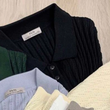 Áo Len Polo Dệt Kim Tay Ngắn PK96 – Giảm còn 260k, Vải mềm, Phong cách hiện đại 11 Áo Len Polo Dệt Kim Tay Ngắn PK96 – Giảm còn 260k, Vải mềm, Phong cách hiện đại 11