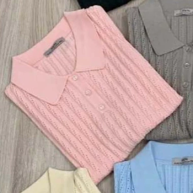 Áo Len Polo Dệt Kim Tay Ngắn PK96 – Giảm còn 260k, Vải mềm, Phong cách hiện đại 16 Áo Len Polo Dệt Kim Tay Ngắn PK96 – Giảm còn 260k, Vải mềm, Phong cách hiện đại 16