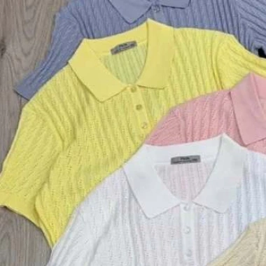 Áo Len Polo Dệt Kim Tay Ngắn PK96 – Giảm còn 260k, Vải mềm, Phong cách hiện đại 17 Áo Len Polo Dệt Kim Tay Ngắn PK96 – Giảm còn 260k, Vải mềm, Phong cách hiện đại 17