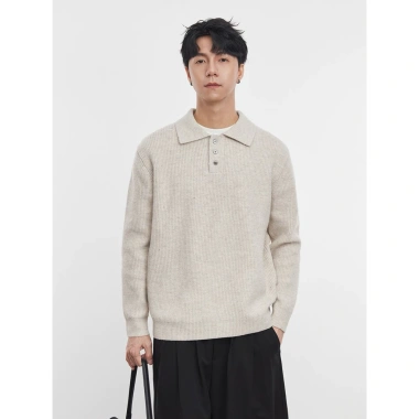 Áo Len Polo Nam YIZHI Cao Cấp Dệt Kim Cổ Bẻ Lịch Lãm Phong Cách Hàn Quốc 850k 5 Áo Len Polo Nam YIZHI Cao Cấp Dệt Kim Cổ Bẻ Lịch Lãm Phong Cách Hàn Quốc 850k 5