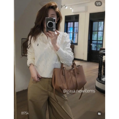 Áo Len Polo Thêu Ngựa Cổ Bẻ ALPTNC - Siêu ấm, Thời trang, Giá 430k giảm giá