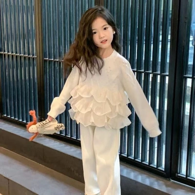 Áo Len Ren Bé Gái - Top Đan Công Chúa Thời Trang, Giá Ưu Đãi 303.070₫ 7