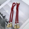 Áo Len Retro Phong Cách Trung Quốc - Nút Ngọc Trai Đỏ Trọng, Giá Ưu Đãi 77,106₫ 4