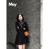 Áo Len Sơ Mi Dài Tay MAY STUDIO HL81 – Phong Cách Hàn Quốc, Dệt Kim, Giá 199k 2