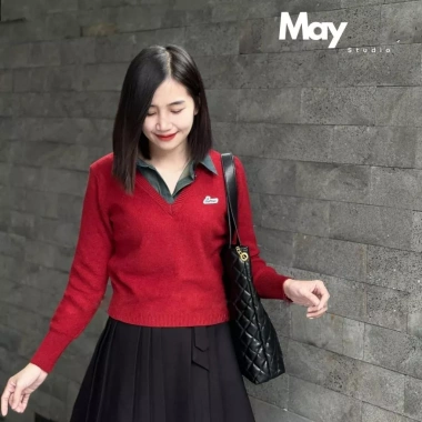 Áo Len Sơ Mi Dài Tay MAY STUDIO HL81 – Phong Cách Hàn Quốc, Dệt Kim, Giá 199k 10 Áo Len Sơ Mi Dài Tay MAY STUDIO HL81 – Phong Cách Hàn Quốc, Dệt Kim, Giá 199k 10